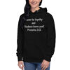 Never let loyalty and kindness leave you! - Bible Verse - Positive | Embroidered Hoodie - Image 2