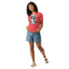 Lowrider Chica - Black and White art | Women's Relaxed T-Shirt - Image 7