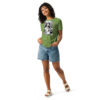 Lowrider Chica - Black and White art | Women's Relaxed T-Shirt - Image 16