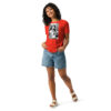 Lowrider Chica - Black and White art | Women's Relaxed T-Shirt - Image 4