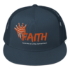Faith - is one step at a time, You'll get there | Snapback Trucker Cap - Image 3