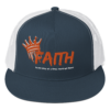 Faith - is one step at a time, You'll get there | Snapback Trucker Cap - Image 4