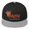 Faith - is one step at a time, You'll get there | Snapback Flat Bill Cap - Image 5