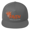 Faith - is one step at a time, You'll get there | Snapback Flat Bill Cap - Image 13